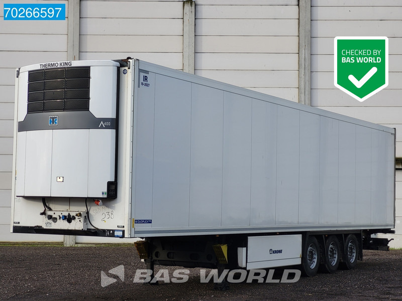 Krone Thermo King A400 Doppelstock Blumenbreit Liftachse Palettenkasten - Refrižeratorius puspriekabė: foto 1 Krone Thermo King A400 Doppelstock Blumenbreit Liftachse Palettenkasten - Refrižeratorius puspriekabė: foto 1