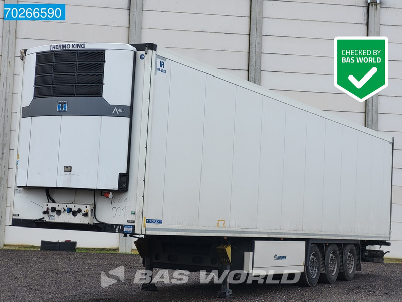 Krone Thermo King SXLi 300 ATP Valid - Doppelstock Blumenbreit Liftachse Palettenkasten - Refrižeratorius puspriekabė: foto 1 Krone Thermo King SXLi 300 ATP Valid - Doppelstock Blumenbreit Liftachse Palettenkasten - Refrižeratorius puspriekabė: foto 1