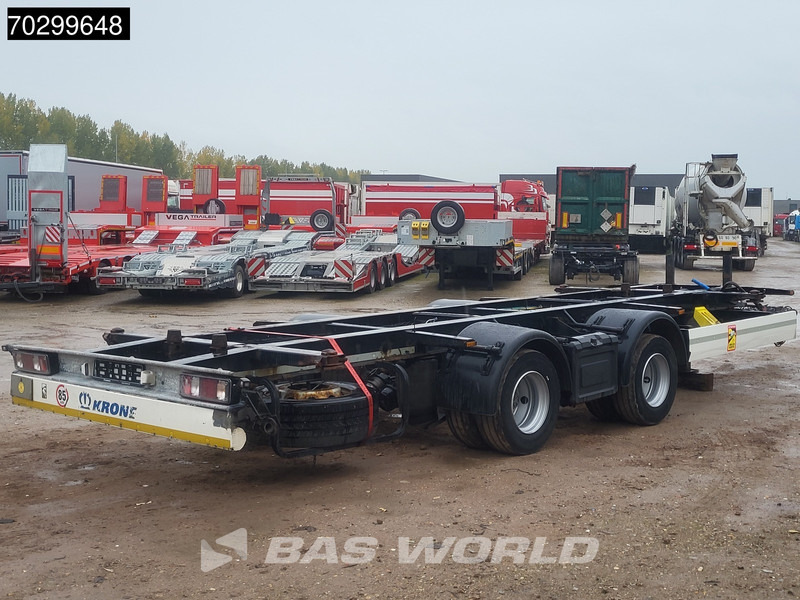 Krone ZZ 20ft - Kablio/ Skip loader priekaba: foto 5 Krone ZZ 20ft - Kablio/ Skip loader priekaba: foto 5