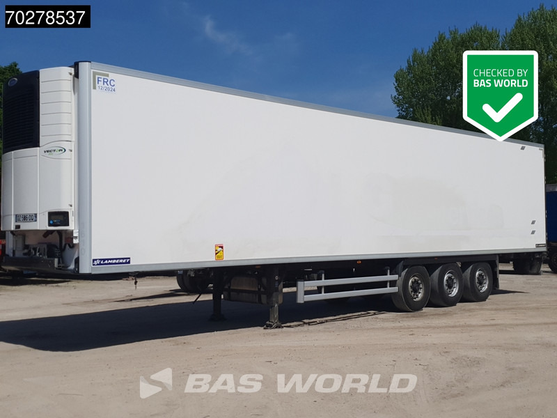 LAMBERET Carrier 1550 3 axles Liftachse - Refrižeratorius puspriekabė: foto 1 LAMBERET Carrier 1550 3 axles Liftachse - Refrižeratorius puspriekabė: foto 1