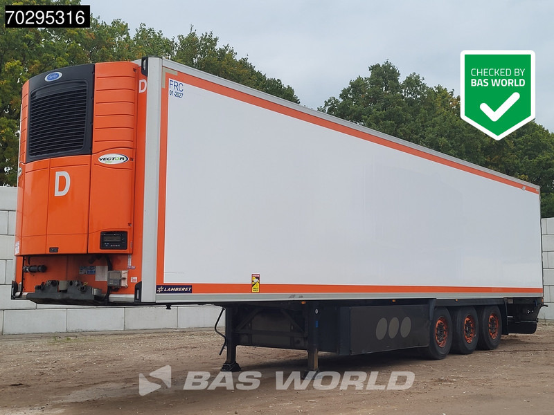 LAMBERET Carrier Vector 1550 Doppelstock Palettenkasten - Refrižeratorius puspriekabė: foto 1 LAMBERET Carrier Vector 1550 Doppelstock Palettenkasten - Refrižeratorius puspriekabė: foto 1