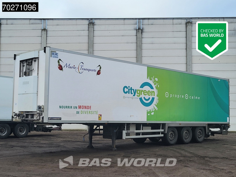 LAMBERET SR2B-5T8-1B Tailgate Liftachse SAF Sliding Wall LBW - Refrižeratorius puspriekabė: foto 1 LAMBERET SR2B-5T8-1B Tailgate Liftachse SAF Sliding Wall LBW - Refrižeratorius puspriekabė: foto 1