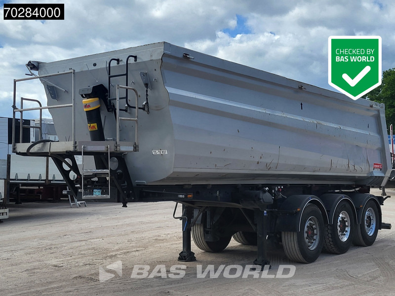Langendorf NW3 3 axles Steel Tipper Liftachse - Savivartis puspriekabė: foto 1 Langendorf NW3 3 axles Steel Tipper Liftachse - Savivartis puspriekabė: foto 1
