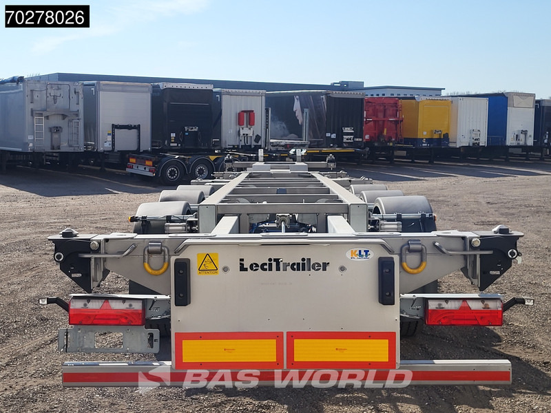Lecitrailer SR3EC 3 axles UNUSED Liftachse Multi'45 - Konteineris-vežimus/ Sukeisti kūną puspriekabė: foto 3 Lecitrailer SR3EC 3 axles UNUSED Liftachse Multi'45 - Konteineris-vežimus/ Sukeisti kūną puspriekabė: foto 3