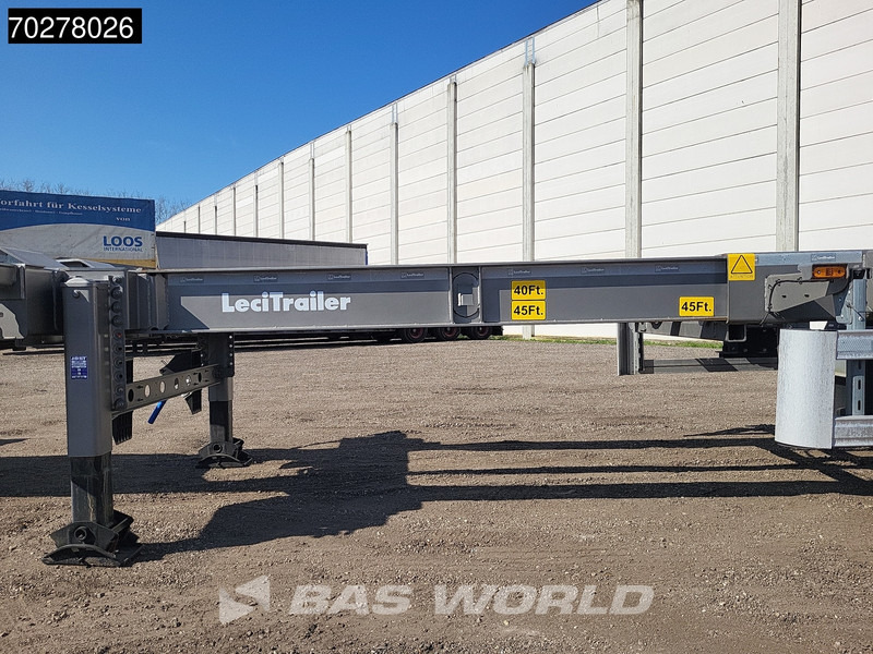 Lecitrailer SR3EC 3 axles UNUSED Liftachse Multi'45 - Konteineris-vežimus/ Sukeisti kūną puspriekabė: foto 5 Lecitrailer SR3EC 3 axles UNUSED Liftachse Multi'45 - Konteineris-vežimus/ Sukeisti kūną puspriekabė: foto 5