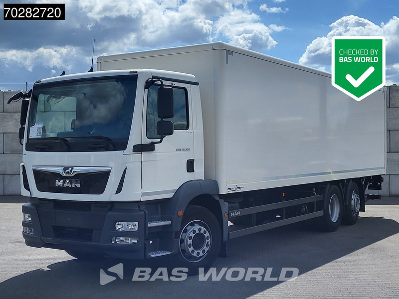 MAN TGM 26.320 6X2 2000kg Ladebordwand Automatic Lift+steering axle Navi Euro 6 - Furgonas sunkvežimis: foto 1 MAN TGM 26.320 6X2 2000kg Ladebordwand Automatic Lift+steering axle Navi Euro 6 - Furgonas sunkvežimis: foto 1