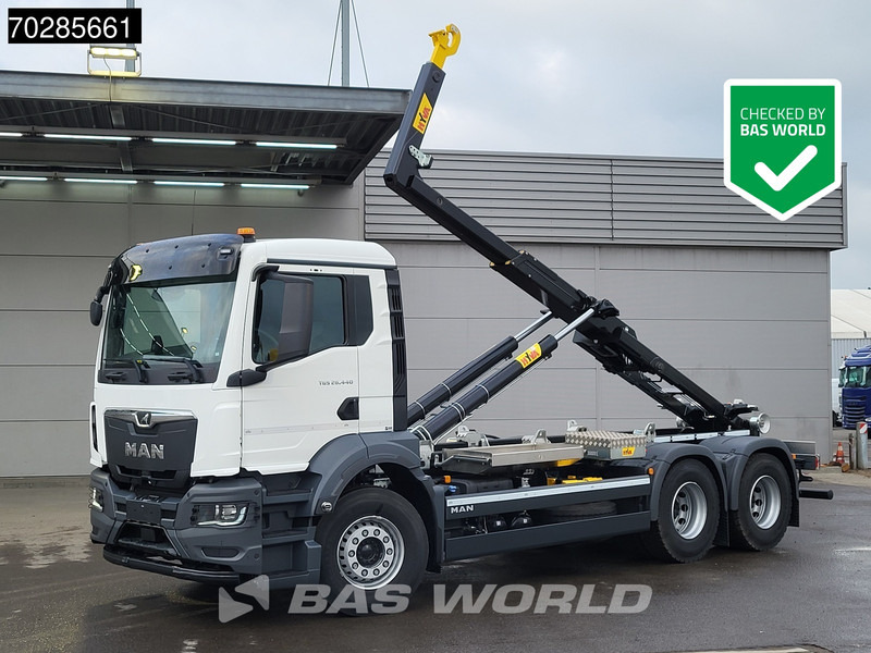 MAN TGS 26.440 6X4 NEW HYVA H20-60S Automatic Steelsuspension Euro 6 - Hook-lift sunkvežimis: foto 1 MAN TGS 26.440 6X4 NEW HYVA H20-60S Automatic Steelsuspension Euro 6 - Hook-lift sunkvežimis: foto 1