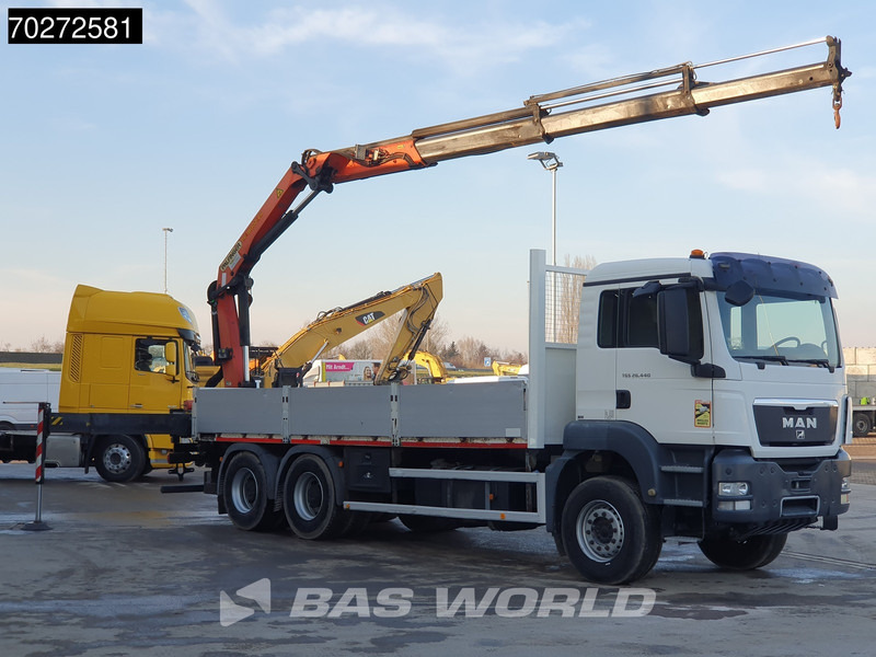 MAN TGS 26.440 6X4 Palfinger PK18002 EH Kran Crane Manual Remote Euro 5 - Platforminis/ Bortinis sunkvežimis, Sunkvežimis su kranu: foto 5 MAN TGS 26.440 6X4 Palfinger PK18002 EH Kran Crane Manual Remote Euro 5 - Platforminis/ Bortinis sunkvežimis, Sunkvežimis su kranu: foto 5