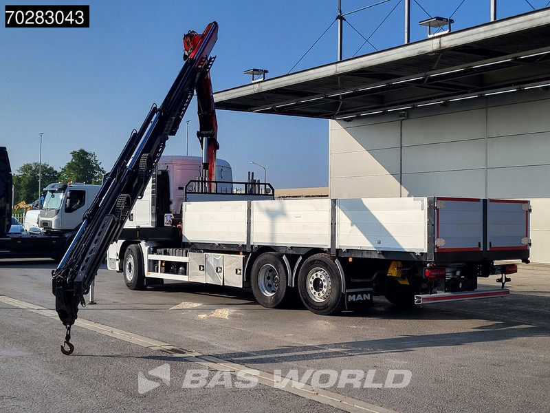 MAN TGS 26.460 TGS 6X2 Retarder HMF 2120K 6x Extensions Crane Kran Navi Euro 6 - Platforminis/ Bortinis sunkvežimis, Sunkvežimis su kranu: foto 5 MAN TGS 26.460 TGS 6X2 Retarder HMF 2120K 6x Extensions Crane Kran Navi Euro 6 - Platforminis/ Bortinis sunkvežimis, Sunkvežimis su kranu: foto 5