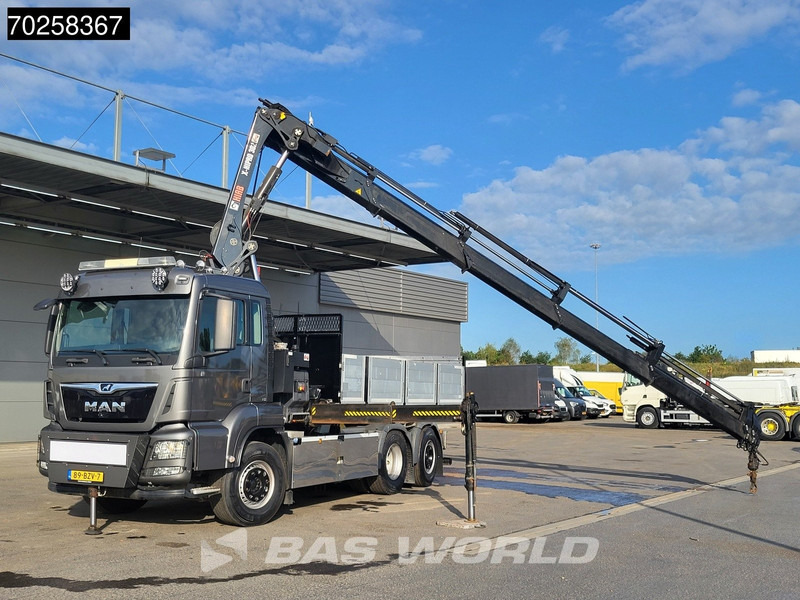 MAN TGS 26.500 6X2 Prepared NL-Truck NEW APK HIAB X-HIPRO 302 E-6 Crane Kran Fifth wheel - Savivartis sunkvežimis, Sunkvežimis su kranu: foto 5 MAN TGS 26.500 6X2 Prepared NL-Truck NEW APK HIAB X-HIPRO 302 E-6 Crane Kran Fifth wheel - Savivartis sunkvežimis, Sunkvežimis su kranu: foto 5
