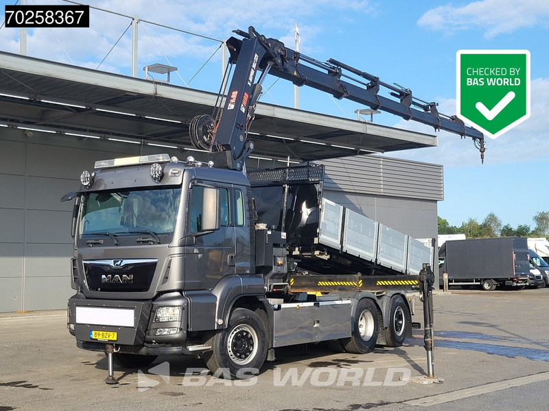 MAN TGS 26.500 6X2 Prepared NL-Truck NEW APK HIAB X-HIPRO 302 E-6 Crane Kran Fifth wheel - Savivartis sunkvežimis, Sunkvežimis su kranu: foto 1 MAN TGS 26.500 6X2 Prepared NL-Truck NEW APK HIAB X-HIPRO 302 E-6 Crane Kran Fifth wheel - Savivartis sunkvežimis, Sunkvežimis su kranu: foto 1