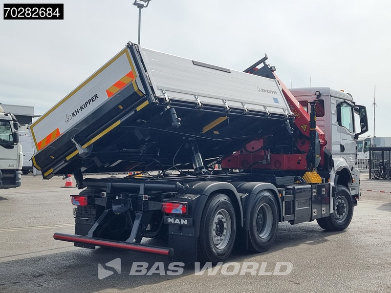 MAN TGS 28.520 6X4 Palfinger PK24001 SLD 5 Kran 2-way tipper Retarder Big-Axle Liftachse Euro 6 - Savivartis sunkvežimis, Sunkvežimis su kranu: foto 5 MAN TGS 28.520 6X4 Palfinger PK24001 SLD 5 Kran 2-way tipper Retarder Big-Axle Liftachse Euro 6 - Savivartis sunkvežimis, Sunkvežimis su kranu: foto 5