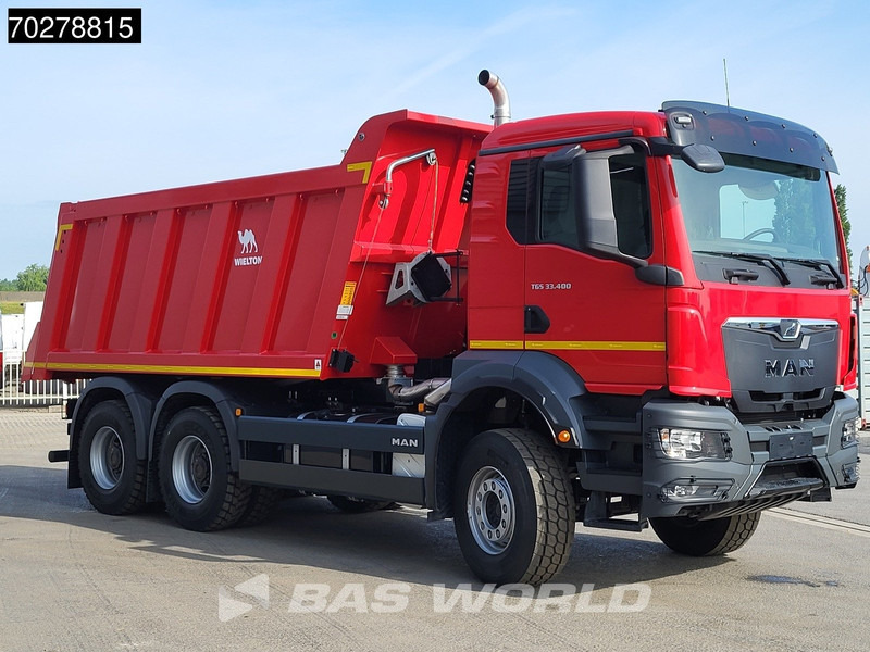 Nauja Savivartis sunkvežimis MAN TGS 33.400 6X4 NEW! 16m3 Wielton tipper Manual body heating Big-Axle Euro 5: foto 7 Nauja Savivartis sunkvežimis MAN TGS 33.400 6X4 NEW! 16m3 Wielton tipper Manual body heating Big-Axle Euro 5: foto 7