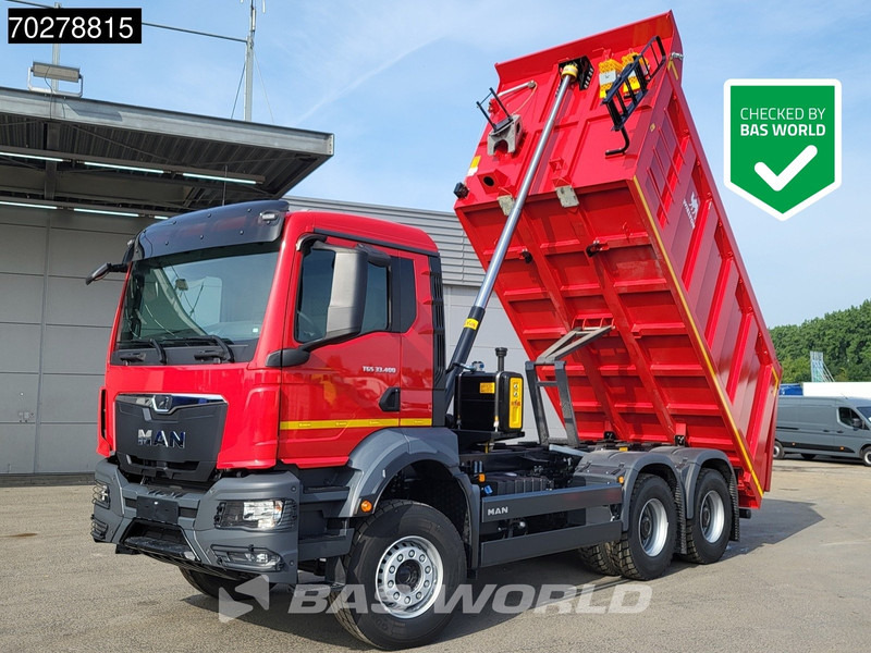 MAN TGS 33.400 6X4 NEW! 16m3 Wielton tipper Manual body heating Big-Axle Euro 5 - Savivartis sunkvežimis: foto 1 MAN TGS 33.400 6X4 NEW! 16m3 Wielton tipper Manual body heating Big-Axle Euro 5 - Savivartis sunkvežimis: foto 1