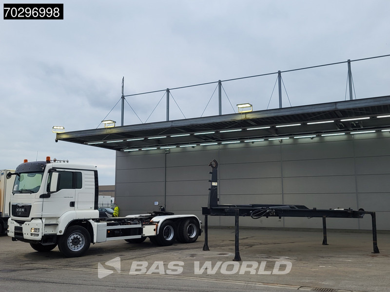 MAN TGS 33.440 6X4 25Ton AJK NHS25-5930 hooklift with 5th wheel Wechselsystem Manual Big-Axle Euro 5 - Hook-lift sunkvežimis: foto 3 MAN TGS 33.440 6X4 25Ton AJK NHS25-5930 hooklift with 5th wheel Wechselsystem Manual Big-Axle Euro 5 - Hook-lift sunkvežimis: foto 3