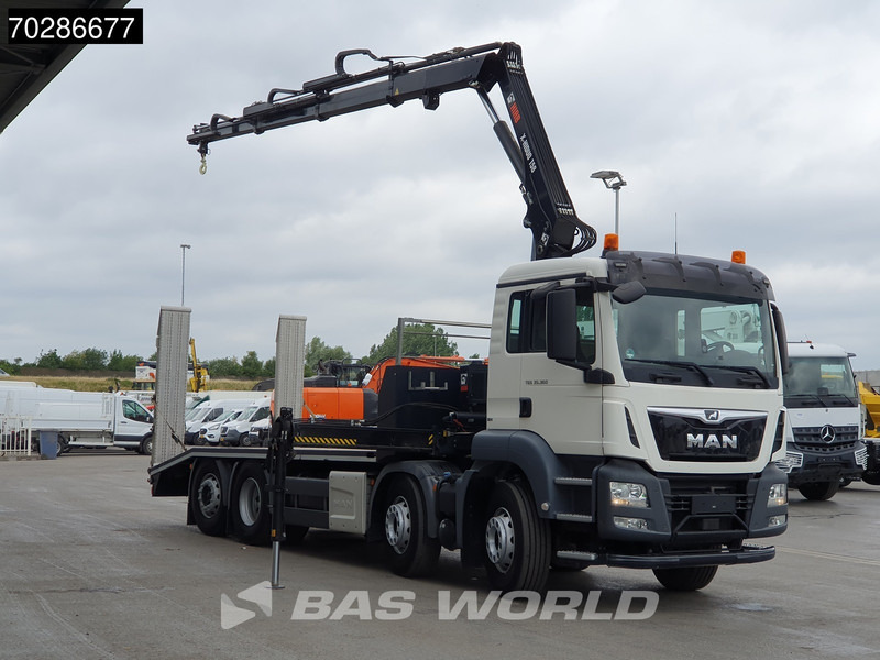 MAN TGS 35.360 8X2 HIAB X-Hiduo 158 BS-3 Crane Lift+lenkasche Machine transporter Euro 6 - Autovežis sunkvežimis, Sunkvežimis su kranu: foto 3 MAN TGS 35.360 8X2 HIAB X-Hiduo 158 BS-3 Crane Lift+lenkasche Machine transporter Euro 6 - Autovežis sunkvežimis, Sunkvežimis su kranu: foto 3
