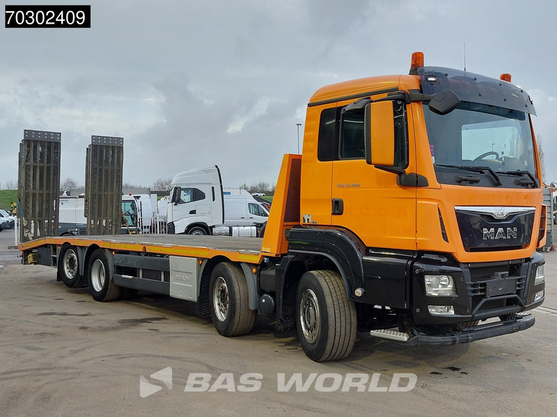 MAN TGS 35.400 8X2 Machine transporter Hydraulic Ramps Winch Lift+Steering Axle Euro 6 - Autovežis sunkvežimis: foto 3 MAN TGS 35.400 8X2 Machine transporter Hydraulic Ramps Winch Lift+Steering Axle Euro 6 - Autovežis sunkvežimis: foto 3