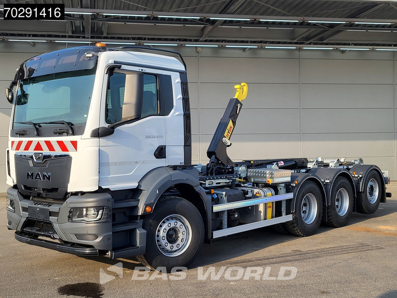 MAN TGS 35.470 8X4 NEW! HYVA 26-62 SKZ hooklift Lift+steering Axle Automatic Euro 6 - Hook-lift sunkvežimis: foto 3 MAN TGS 35.470 8X4 NEW! HYVA 26-62 SKZ hooklift Lift+steering Axle Automatic Euro 6 - Hook-lift sunkvežimis: foto 3