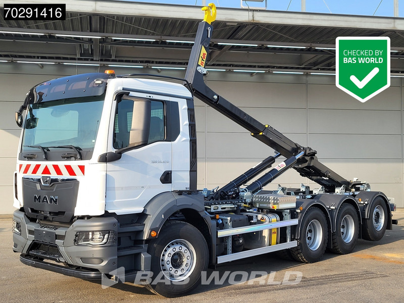 MAN TGS 35.470 8X4 NEW! HYVA 26-62 SKZ hooklift Lift+steering Axle Automatic Euro 6 - Hook-lift sunkvežimis: foto 1 MAN TGS 35.470 8X4 NEW! HYVA 26-62 SKZ hooklift Lift+steering Axle Automatic Euro 6 - Hook-lift sunkvežimis: foto 1
