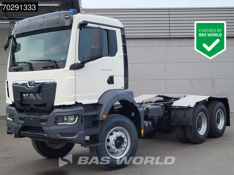 MAN TGS 40.400 6X4 NEW 6x4 chassis PTO Preparation Steelsuspension Big-Axle Automatic Euro 2 - Važiuoklės sunkvežimis: foto 1 MAN TGS 40.400 6X4 NEW 6x4 chassis PTO Preparation Steelsuspension Big-Axle Automatic Euro 2 - Važiuoklės sunkvežimis: foto 1