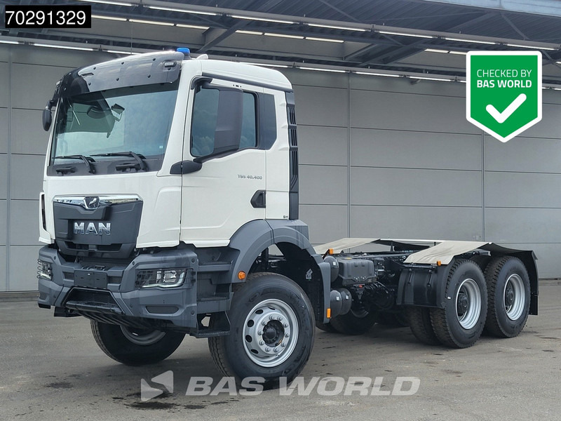 MAN TGS 40.400 6X4 NEW 6x4 chassis PTO Preparation Steelsuspension Big-Axle Automatic Euro 2 - Važiuoklės sunkvežimis: foto 1 MAN TGS 40.400 6X4 NEW 6x4 chassis PTO Preparation Steelsuspension Big-Axle Automatic Euro 2 - Važiuoklės sunkvežimis: foto 1