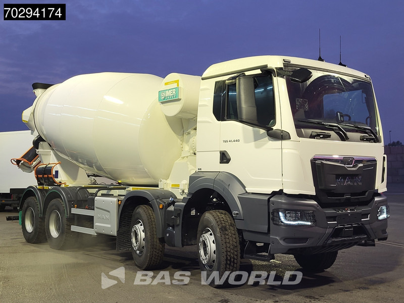 MAN TGS 41.440 8X4 NEW! 12m3 Imer Mixer Steelsuspension Big-Axle Automatic Euro 6 - Betonvežis: foto 3 MAN TGS 41.440 8X4 NEW! 12m3 Imer Mixer Steelsuspension Big-Axle Automatic Euro 6 - Betonvežis: foto 3