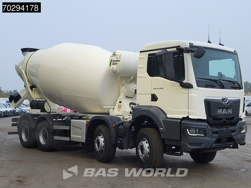 MAN TGS 41.440 8X4 NEW! 12m3 Stetter concrete mixer Big-Axle Steelsuspension Euro 6 - Betonvežis: foto 3 MAN TGS 41.440 8X4 NEW! 12m3 Stetter concrete mixer Big-Axle Steelsuspension Euro 6 - Betonvežis: foto 3