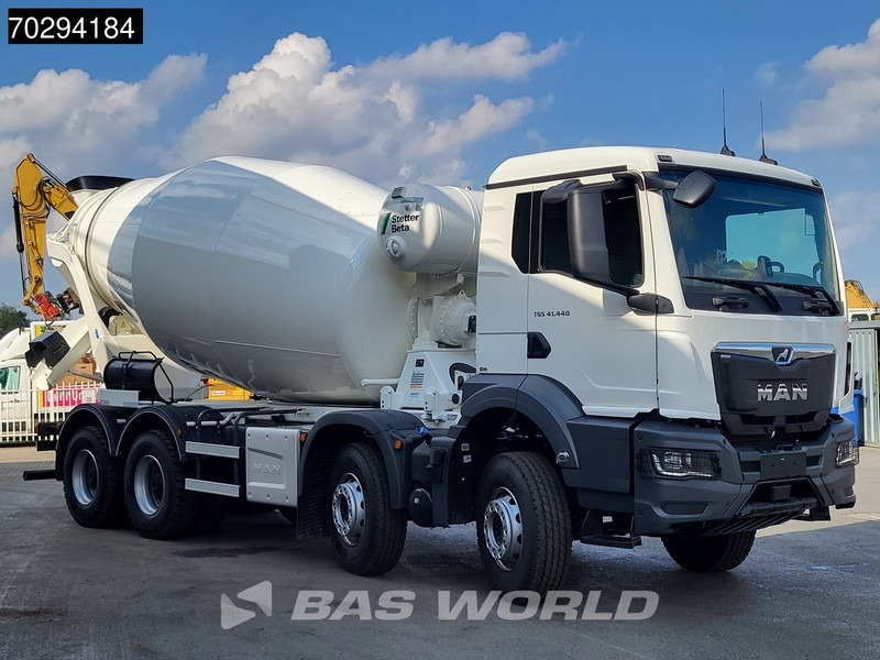 MAN TGS 41.440 8X4 New! 12m3 Stetter Mixer Big-Axle Steelsuspension Automatic Euro 6 - Betonvežis: foto 3 MAN TGS 41.440 8X4 New! 12m3 Stetter Mixer Big-Axle Steelsuspension Automatic Euro 6 - Betonvežis: foto 3