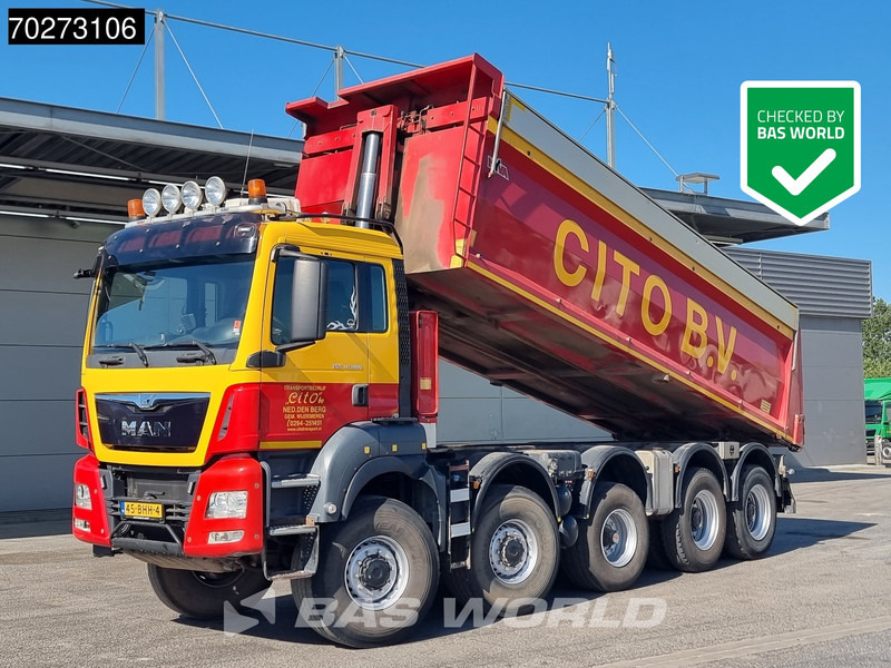 MAN TGS 41.480 10X8 NL-Truck BigAxle 10x8 22m3 Tipper Navi Euro 6 - Savivartis sunkvežimis: foto 1 MAN TGS 41.480 10X8 NL-Truck BigAxle 10x8 22m3 Tipper Navi Euro 6 - Savivartis sunkvežimis: foto 1