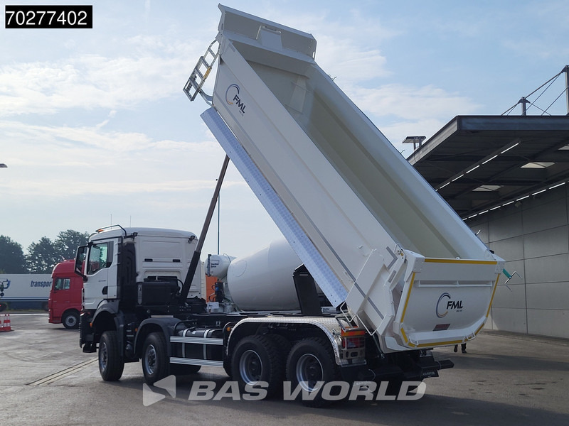 MAN TGS 41.480 8X8 NEW! 8x8 21m3 KH Kipper Steelsuspension Automatic Euro 6 - Savivartis sunkvežimis: foto 2 MAN TGS 41.480 8X8 NEW! 8x8 21m3 KH Kipper Steelsuspension Automatic Euro 6 - Savivartis sunkvežimis: foto 2