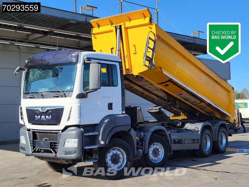 MAN TGS 41.510 8X4 19m3 Meiller tipper Steelsuspension Manual Big-Axle Euro 6 - Savivartis sunkvežimis: foto 1 MAN TGS 41.510 8X4 19m3 Meiller tipper Steelsuspension Manual Big-Axle Euro 6 - Savivartis sunkvežimis: foto 1