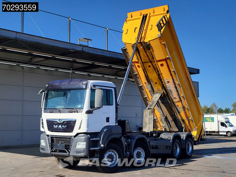 MAN TGS 41.510 8X4 19m3 Meiller tipper Steelsuspension Manual Big-Axle Euro 6 - Savivartis sunkvežimis: foto 3 MAN TGS 41.510 8X4 19m3 Meiller tipper Steelsuspension Manual Big-Axle Euro 6 - Savivartis sunkvežimis: foto 3