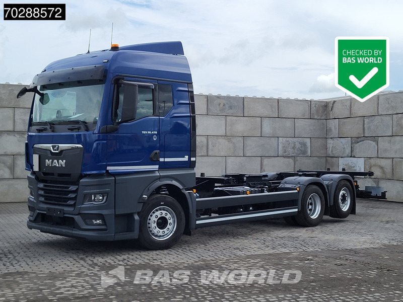 MAN TGX 26.470 6X2 BDF Retarder Lift+Steering-Axle ACC Euro 6 - Konteineris-vežimus/ Sukeisti kūną sunkvežimis: foto 1 MAN TGX 26.470 6X2 BDF Retarder Lift+Steering-Axle ACC Euro 6 - Konteineris-vežimus/ Sukeisti kūną sunkvežimis: foto 1
