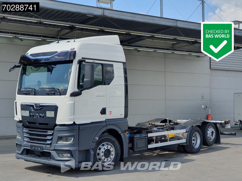 MAN TGX 26.470 6X2 BDF Retarder Liftachse LED Euro 6 - Konteineris-vežimus/ Sukeisti kūną sunkvežimis: foto 1 MAN TGX 26.470 6X2 BDF Retarder Liftachse LED Euro 6 - Konteineris-vežimus/ Sukeisti kūną sunkvežimis: foto 1