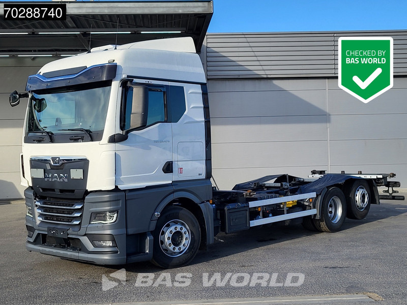 MAN TGX 26.470 6X2 BDF Standklima Retarder Lift Asche Automatic LED Euro 6 - Konteineris-vežimus/ Sukeisti kūną sunkvežimis: foto 1 MAN TGX 26.470 6X2 BDF Standklima Retarder Lift Asche Automatic LED Euro 6 - Konteineris-vežimus/ Sukeisti kūną sunkvežimis: foto 1