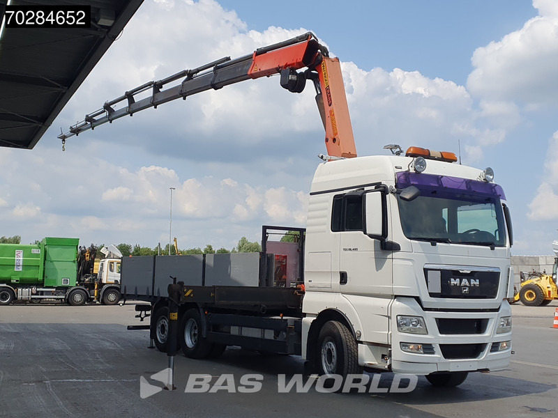 MAN TGX 26.480 TGX 6X2 Palfinger PK29002 Kran Crane 8 ext 2.5T winch Retarder Manual Euro 4 - Platforminis/ Bortinis sunkvežimis, Sunkvežimis su kranu: foto 3 MAN TGX 26.480 TGX 6X2 Palfinger PK29002 Kran Crane 8 ext 2.5T winch Retarder Manual Euro 4 - Platforminis/ Bortinis sunkvežimis, Sunkvežimis su kranu: foto 3