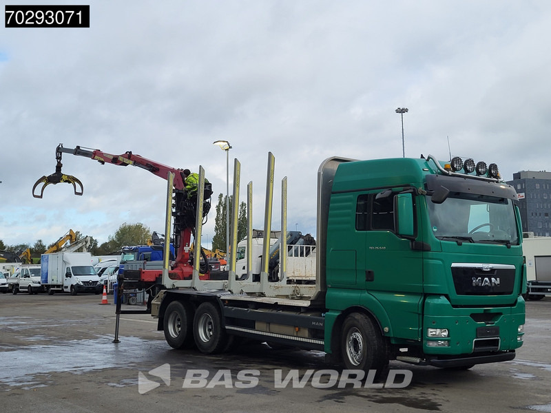 MAN TGX 26.540 6X4 TAJFUN L150Z.96 woodcrane Holztransport Manual Retarder Euro 5 - Miškovežis, Sunkvežimis su kranu: foto 3 MAN TGX 26.540 6X4 TAJFUN L150Z.96 woodcrane Holztransport Manual Retarder Euro 5 - Miškovežis, Sunkvežimis su kranu: foto 3