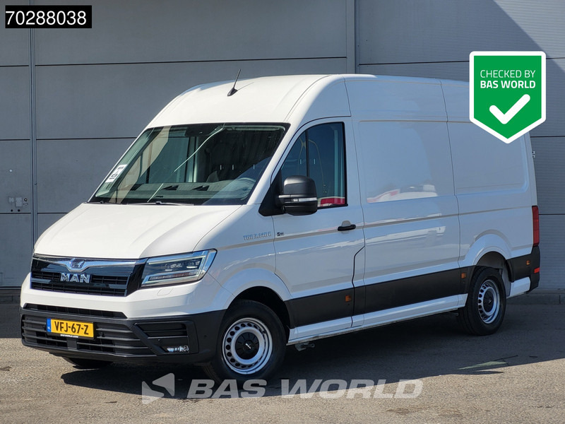 MAN eTGE 3.140 Elektrisch 115km WLTP 36kWh L3H3 LED Navi Airco Cruise Camera Parkeersensoren L2H2 12m3 A/C Cruise control - Krovininis mikroautobusas, Elektrinis furgonas: foto 1 MAN eTGE 3.140 Elektrisch 115km WLTP 36kWh L3H3 LED Navi Airco Cruise Camera Parkeersensoren L2H2 12m3 A/C Cruise control - Krovininis mikroautobusas, Elektrinis furgonas: foto 1