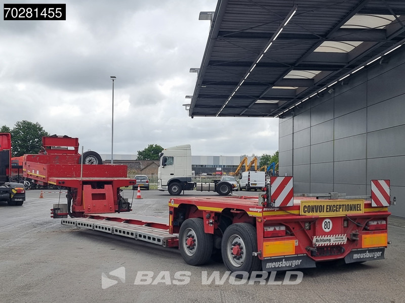 MEUSBURGER Type MPG-2 2 axles Extendable 2xLenkachse Gooseneck - Žemo profilio platforma puspriekabė: foto 2 MEUSBURGER Type MPG-2 2 axles Extendable 2xLenkachse Gooseneck - Žemo profilio platforma puspriekabė: foto 2