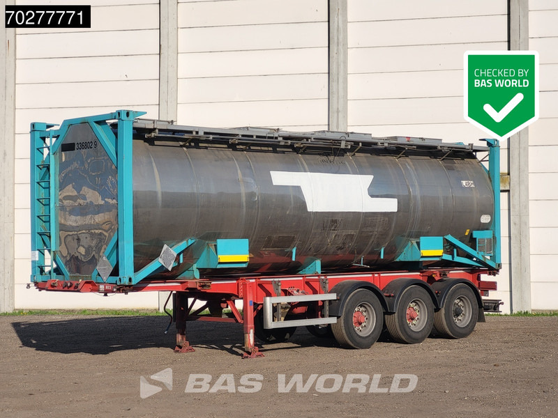 Mafa C.SAL 40.27e 3 axles Liftachse - Konteineris-vežimus/ Sukeisti kūną puspriekabė: foto 1 Mafa C.SAL 40.27e 3 axles Liftachse - Konteineris-vežimus/ Sukeisti kūną puspriekabė: foto 1