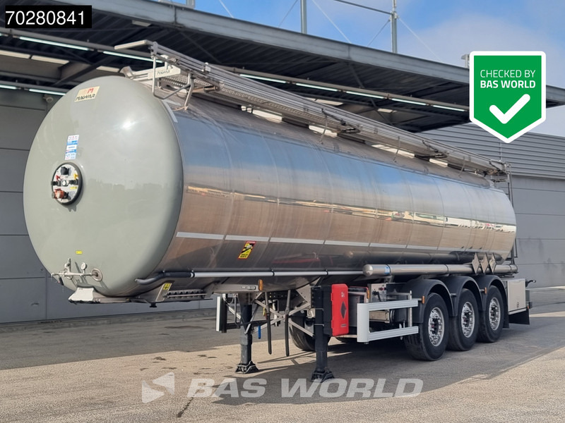 Magyar SR A1 Food - ADR / alcohol / 4 comp Inox steel - Puspriekabė cisterna: foto 1 Magyar SR A1 Food - ADR / alcohol / 4 comp Inox steel - Puspriekabė cisterna: foto 1