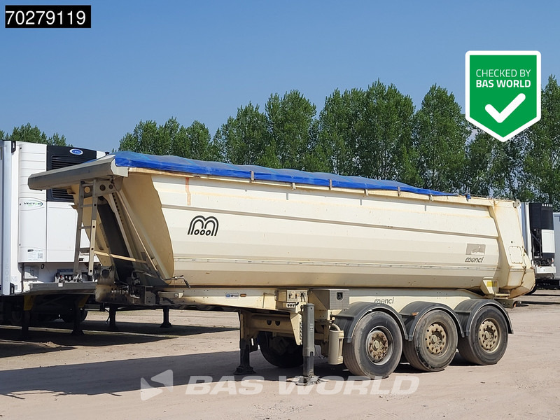 Menci S7R Steel Tipper Liftachse 27m3 - Savivartis puspriekabė: foto 1 Menci S7R Steel Tipper Liftachse 27m3 - Savivartis puspriekabė: foto 1