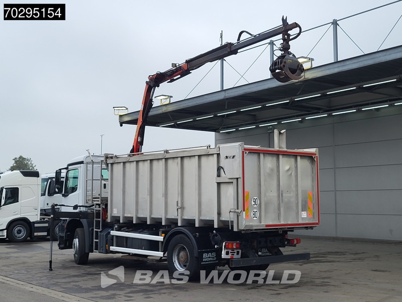 Mercedes-Benz Actros 1833 4X2 Palfinger PK7.501 SLD Kran Crane 17m3 tipper Big-Axle Euro 6 - Savivartis sunkvežimis, Sunkvežimis su kranu: foto 2 Mercedes-Benz Actros 1833 4X2 Palfinger PK7.501 SLD Kran Crane 17m3 tipper Big-Axle Euro 6 - Savivartis sunkvežimis, Sunkvežimis su kranu: foto 2
