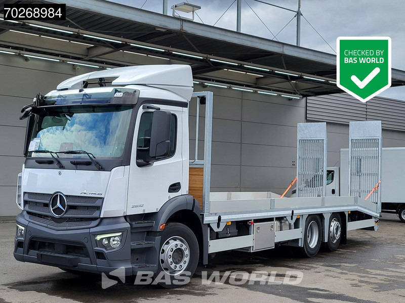 Mercedes-Benz Actros 2532 6X2 NEW! Machine tansporter Oprijwagen Lenkachse Navi Euro 6 - Autovežis sunkvežimis: foto 1 Mercedes-Benz Actros 2532 6X2 NEW! Machine tansporter Oprijwagen Lenkachse Navi Euro 6 - Autovežis sunkvežimis: foto 1