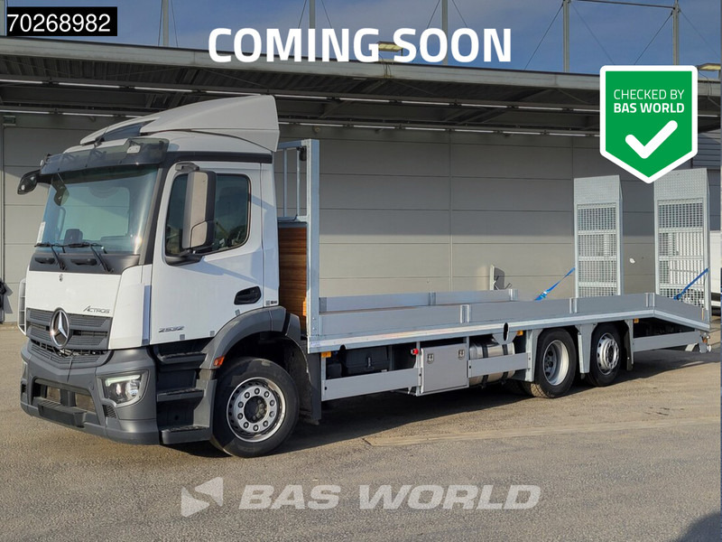 Mercedes-Benz Actros 2532 6X2 NEW! Machine tansporter Oprijwagen Lenkachse Navi Euro 6 - Autovežis sunkvežimis: foto 1 Mercedes-Benz Actros 2532 6X2 NEW! Machine tansporter Oprijwagen Lenkachse Navi Euro 6 - Autovežis sunkvežimis: foto 1