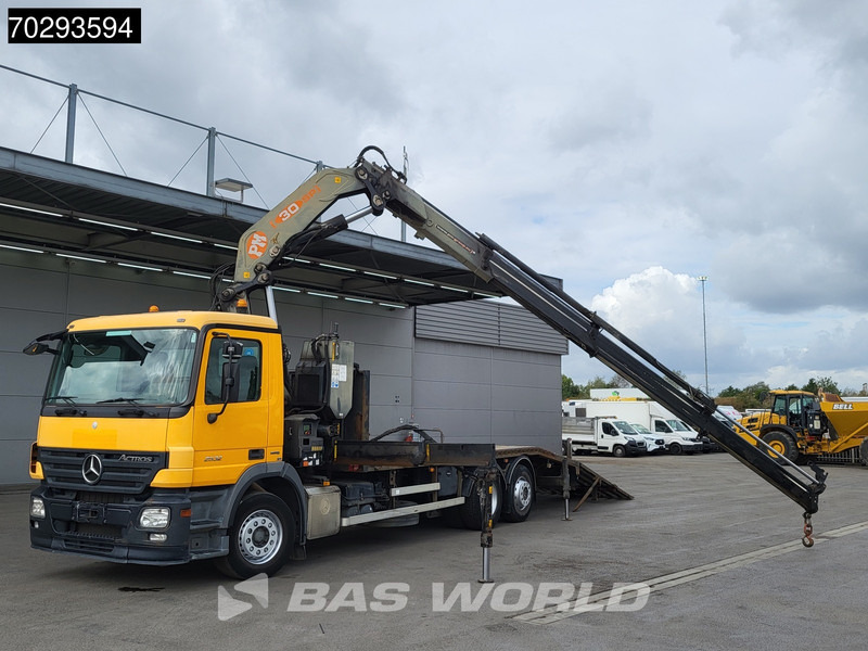 Mercedes-Benz Actros 2532 6X2 PM 30 T/M Crane Kran Remote Lift+Steering Axle 3-Pedals - Platforminis/ Bortinis sunkvežimis, Sunkvežimis su kranu: foto 5 Mercedes-Benz Actros 2532 6X2 PM 30 T/M Crane Kran Remote Lift+Steering Axle 3-Pedals - Platforminis/ Bortinis sunkvežimis, Sunkvežimis su kranu: foto 5