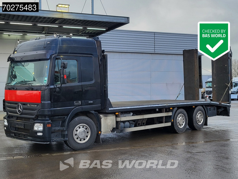 Mercedes-Benz Actros 2541 6X2 Machine Transporter Winch Lift+Steering Axle Retarder Euro 5 - Autovežis sunkvežimis: foto 1 Mercedes-Benz Actros 2541 6X2 Machine Transporter Winch Lift+Steering Axle Retarder Euro 5 - Autovežis sunkvežimis: foto 1