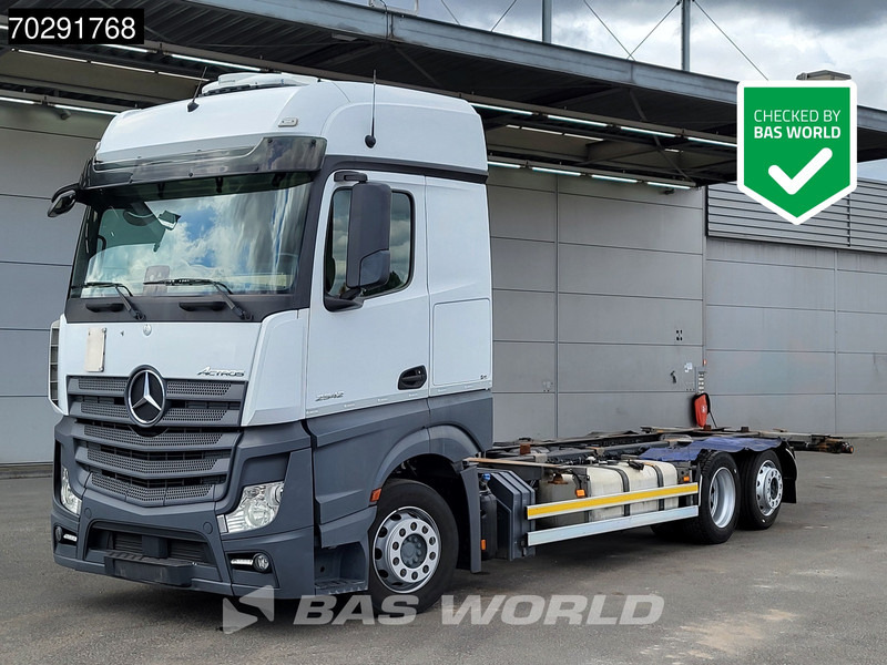 Mercedes-Benz Actros 2542 Actros 6X2 BigSpace Standklima Euro 6 - Konteineris-vežimus/ Sukeisti kūną sunkvežimis: foto 1 Mercedes-Benz Actros 2542 Actros 6X2 BigSpace Standklima Euro 6 - Konteineris-vežimus/ Sukeisti kūną sunkvežimis: foto 1