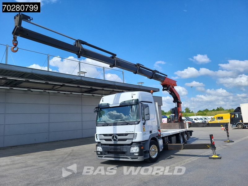 Mercedes-Benz Actros 2544 6X2 Palfinger PK 53002 SH Kran Crane Lift-Lenkachse Euro 5 - Platforminis/ Bortinis sunkvežimis, Sunkvežimis su kranu: foto 3 Mercedes-Benz Actros 2544 6X2 Palfinger PK 53002 SH Kran Crane Lift-Lenkachse Euro 5 - Platforminis/ Bortinis sunkvežimis, Sunkvežimis su kranu: foto 3