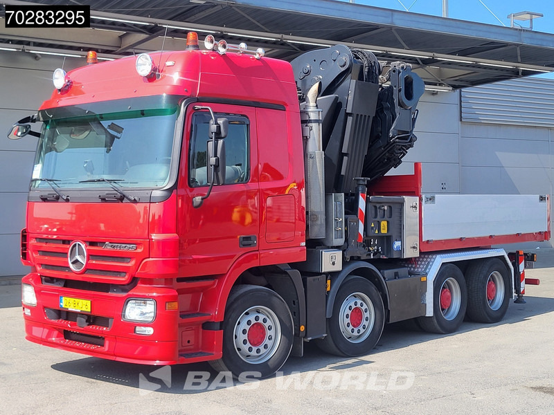 Mercedes-Benz Actros 2648 850 8X4 - Platforminis/ Bortinis sunkvežimis, Sunkvežimis su kranu: foto 2 Mercedes-Benz Actros 2648 850 8X4 - Platforminis/ Bortinis sunkvežimis, Sunkvežimis su kranu: foto 2